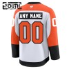 Philadelphia Flyers Hockeydrakt Custom Fanatics Premium 2024-25 Hvit Borte - Barn